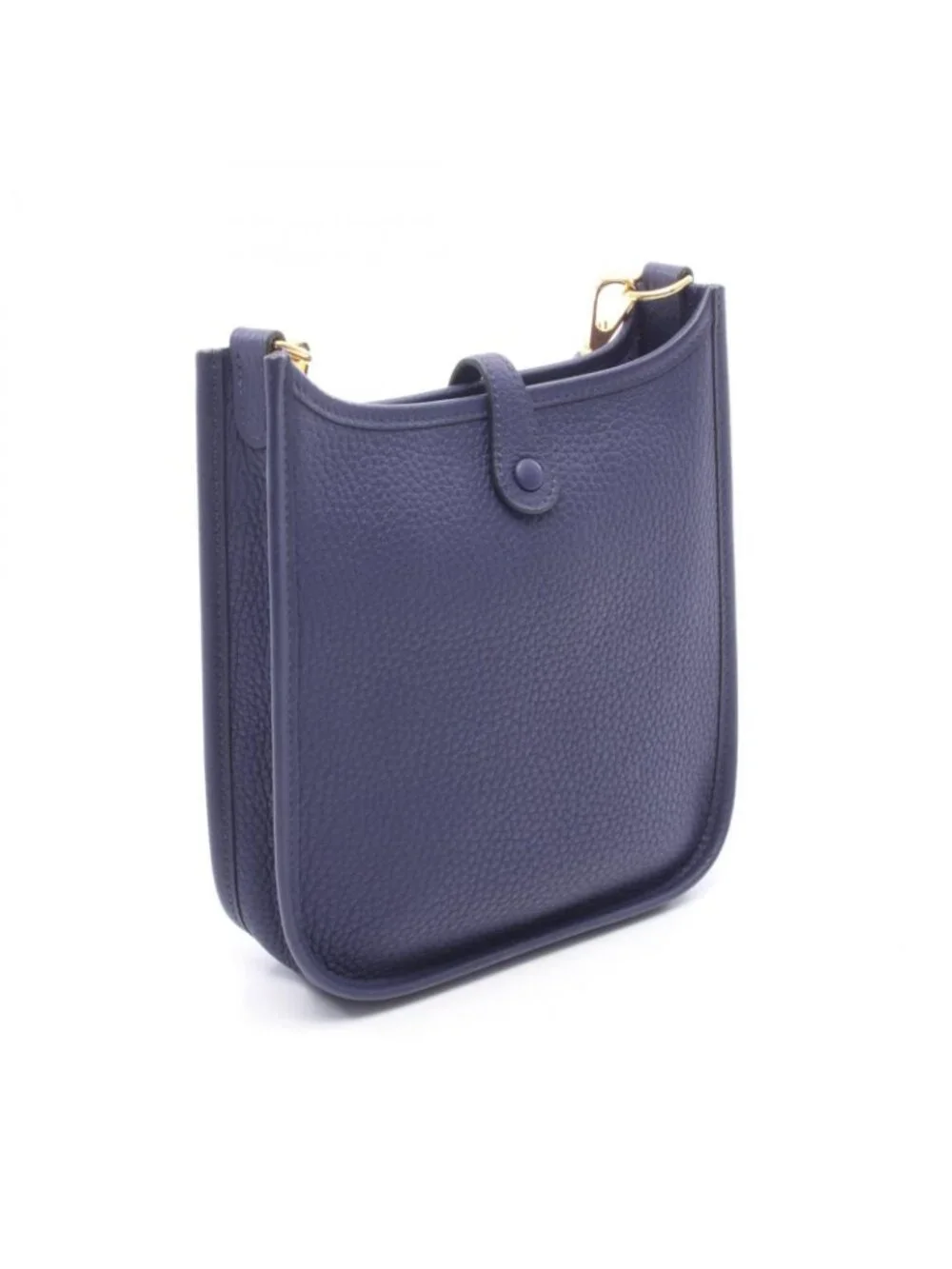 Hermes Shoulder Bag Evelyne TPM Iris Leather Evelynamazon